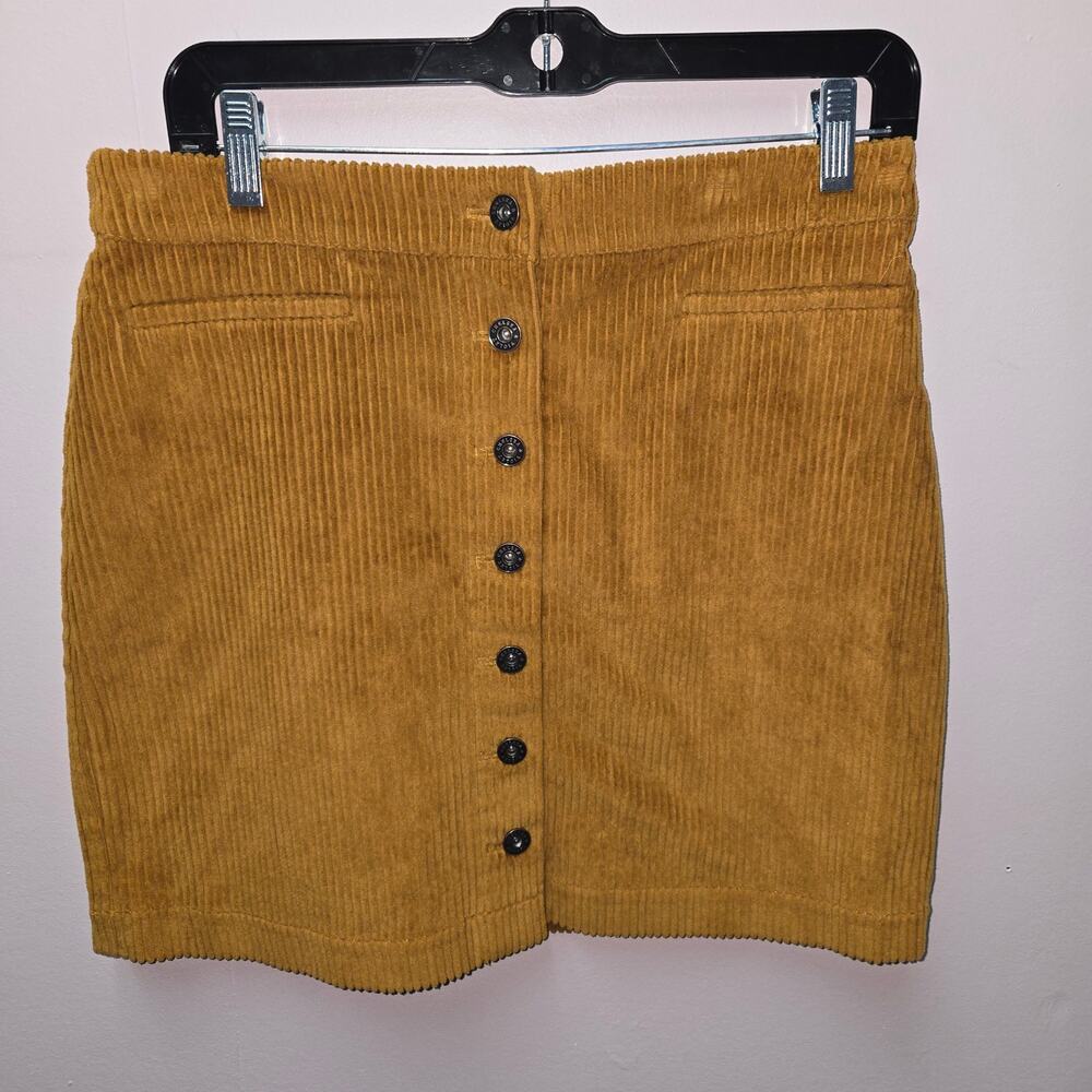 Chelsea & Violet Corduroy Mini Skirt Womens Medium NWT Cord
